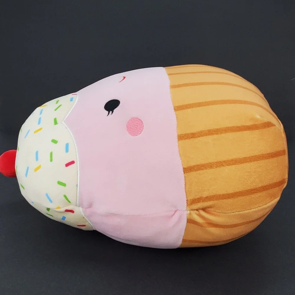 Squishmallows Clara the Cupcake 12 Inch Pink Sprinkle Plush Stuffed Animal Toy